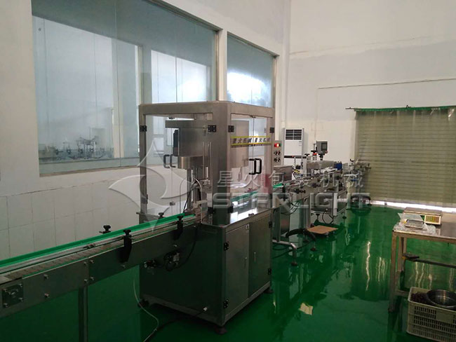 全自動(dòng)顆粒自動(dòng)化包裝流水線整機(jī)展示