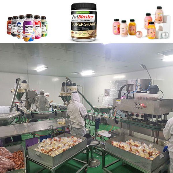 即食代餐粉加工設備客戶案例實拍以及樣品圖